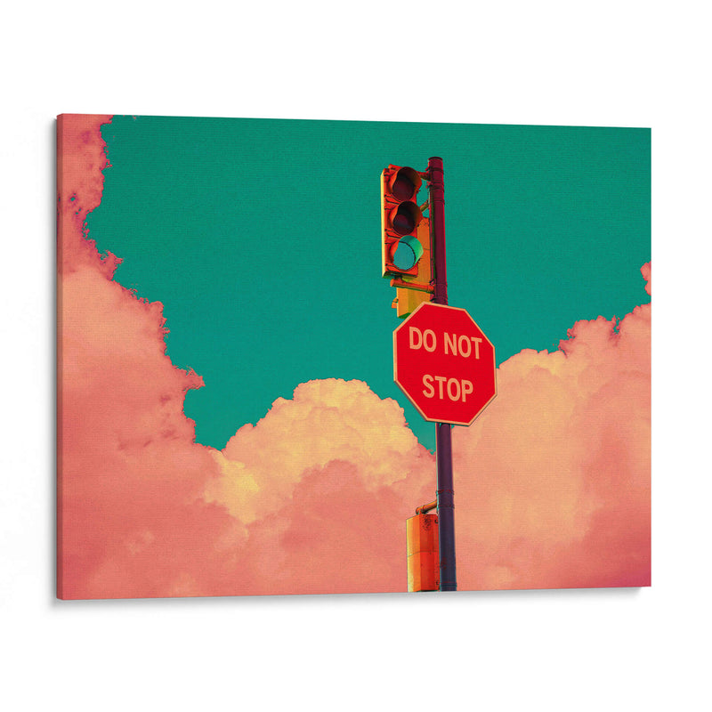 No te detengas - CosmoZach | Cuadro decorativo de Canvas Lab