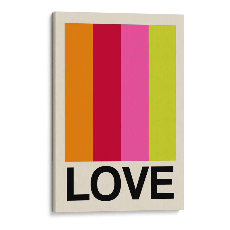 Raya Retro Love Fruit - Frances Collett | Cuadro decorativo de Canvas Lab