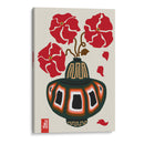 Ukiyo florero flor greige - Frances Collett | Cuadro decorativo de Canvas Lab