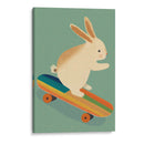 Conejito patinando - Treechild | Cuadro decorativo de Canvas Lab