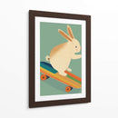 Conejito patinando - Treechild | Cuadro decorativo de Canvas Lab