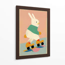 Conejito en patines - Treechild | Cuadro decorativo de Canvas Lab