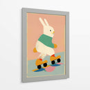 Conejito en patines - Treechild | Cuadro decorativo de Canvas Lab