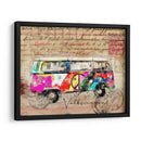 Arte de la Combi de VW - Lembayung senja studio | Cuadro decorativo de Canvas Lab