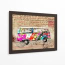 Arte de la Combi de VW - Lembayung senja studio | Cuadro decorativo de Canvas Lab