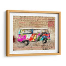 Arte de la Combi de VW - Lembayung senja studio | Cuadro decorativo de Canvas Lab