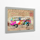 Arte de la Combi de VW - Lembayung senja studio | Cuadro decorativo de Canvas Lab