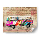 Arte de la Combi de VW - Lembayung senja studio | Cuadro decorativo de Canvas Lab