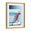 Abstracto del coche clásico estadounidense Super 88 de 1958 - Beate Gube | Cuadro decorativo de Canvas Lab