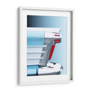 Abstracto del coche clásico estadounidense Super 88 de 1958 - Beate Gube | Cuadro decorativo de Canvas Lab