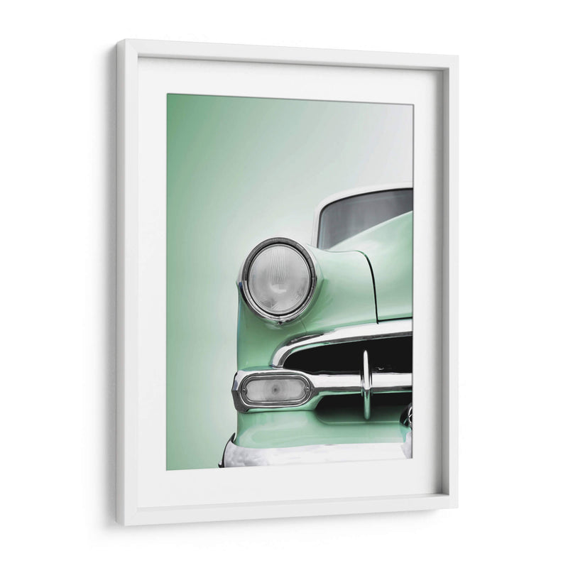 Coche clásico estadounidense Bel Air Powerglide de 1954 - Beate Gube | Cuadro decorativo de Canvas Lab