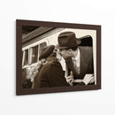 El beso de despedida - Daniel Springgay | Cuadro decorativo de Canvas Lab