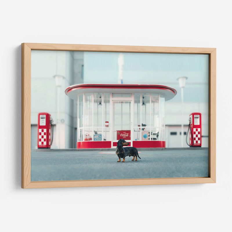 El gasolinero - Heike Willers | Cuadro decorativo de Canvas Lab