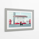 El gasolinero - Heike Willers | Cuadro decorativo de Canvas Lab