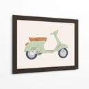 Impresión de Vespa - Florent Bodart | Cuadro decorativo de Canvas Lab