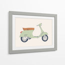 Impresión de Vespa - Florent Bodart | Cuadro decorativo de Canvas Lab