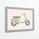 Impresión de Vespa - Florent Bodart | Cuadro decorativo de Canvas Lab