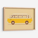 Furgoneta amarilla - Florent Bodart | Cuadro decorativo de Canvas Lab