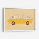 Furgoneta amarilla - Florent Bodart | Cuadro decorativo de Canvas Lab