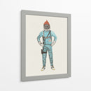 Zissou en el espacio - Florent Bodart | Cuadro decorativo de Canvas Lab