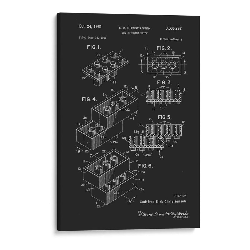 Lego Nao2 - Florent Bodart | Cuadro decorativo de Canvas Lab