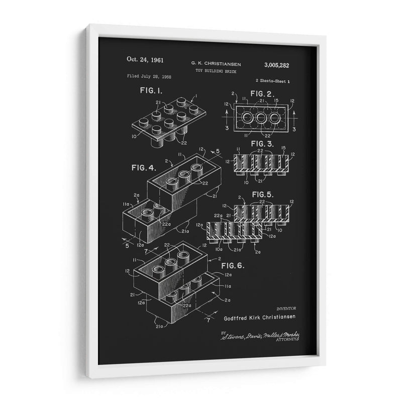 Lego Nao2 - Florent Bodart | Cuadro decorativo de Canvas Lab