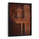 Mausoleo El Tesoro en Petra - Luis Rodrigo Magaña Andrade | Cuadro decorativo de Canvas Lab