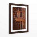 Mausoleo El Tesoro en Petra - Luis Rodrigo Magaña Andrade | Cuadro decorativo de Canvas Lab