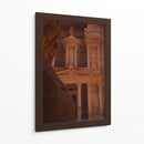 Mausoleo El Tesoro en Petra - Luis Rodrigo Magaña Andrade | Cuadro decorativo de Canvas Lab