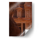 Mausoleo El Tesoro en Petra - Luis Rodrigo Magaña Andrade | Cuadro decorativo de Canvas Lab