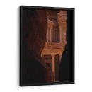 Llegada a el Tesoro en Petra - Luis Rodrigo Magaña Andrade | Cuadro decorativo de Canvas Lab