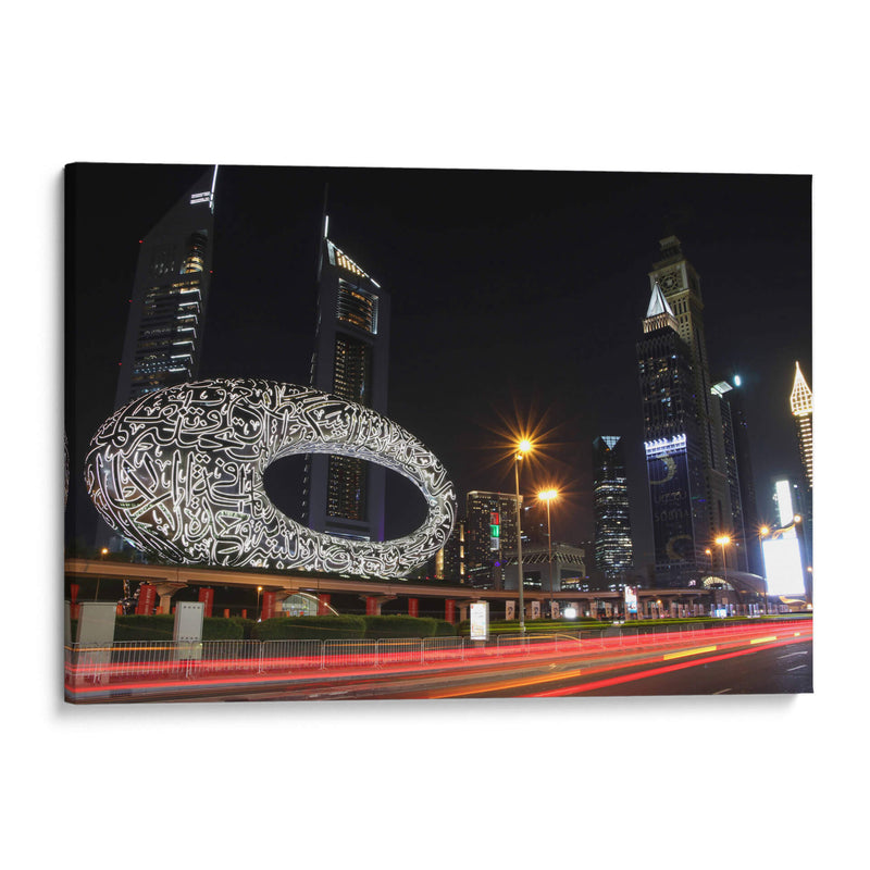Impresionante museo del futuro en Dubai - Luis Rodrigo Magaña Andrade | Cuadro decorativo de Canvas Lab