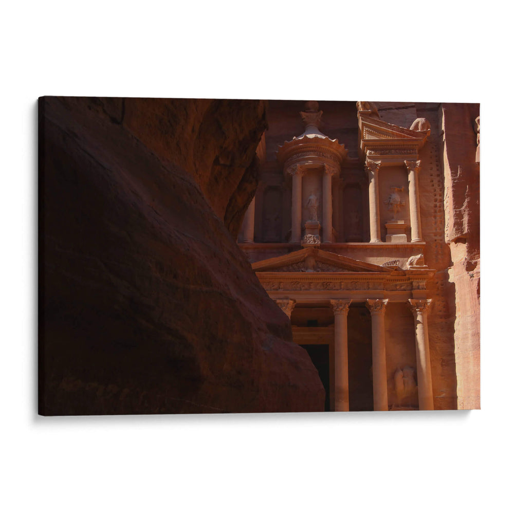 El Tesoro de Petra, maravilla del mundo - Luis Rodrigo Magaña Andrade | Cuadro decorativo de Canvas Lab