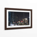 Calles de Dubai al caer la noche - Luis Rodrigo Magaña Andrade | Cuadro decorativo de Canvas Lab