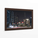 Calles de Dubai al caer la noche - Luis Rodrigo Magaña Andrade | Cuadro decorativo de Canvas Lab