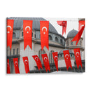 Banderas y mezquitas turcas en Estambul - Luis Rodrigo Magaña Andrade | Cuadro decorativo de Canvas Lab
