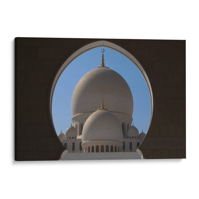 Arquitectura de la mezquita Sheikh Zayed en Abu Dhabi - Luis Rodrigo Magaña Andrade | Cuadro decorativo de Canvas Lab