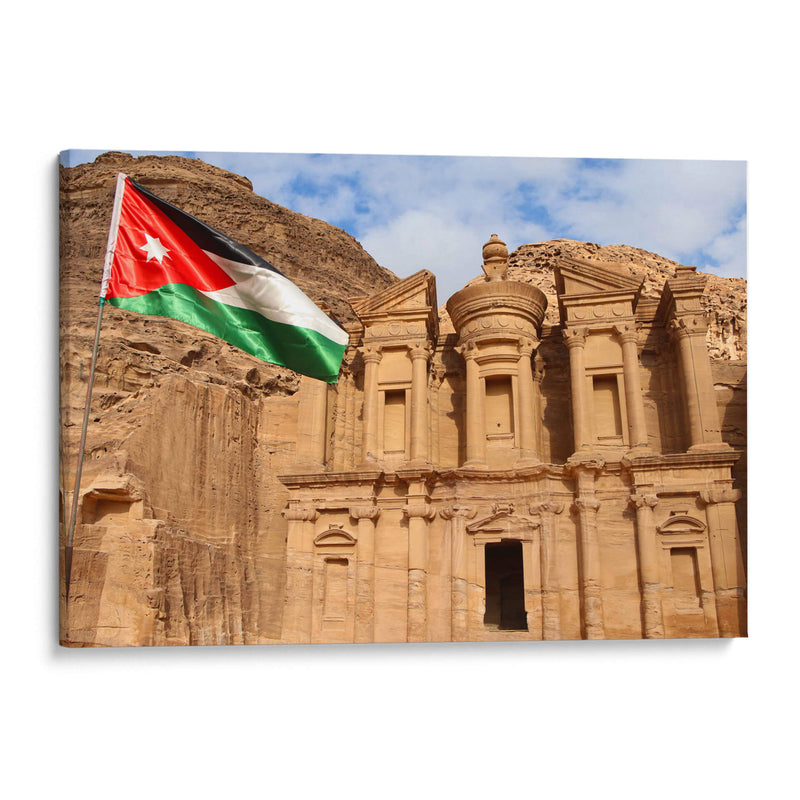 Petra Jordania, Maravilla del mundo - Luis Rodrigo Magaña Andrade | Cuadro decorativo de Canvas Lab