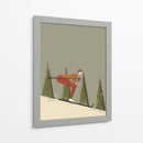 Esquiar cuesta abajo - Vision Grasp Art | Cuadro decorativo de Canvas Lab