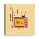 Los años 90 en la tele - Vision Grasp Art | Cuadro decorativo de Canvas Lab