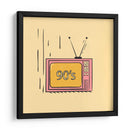 Los años 90 en la tele - Vision Grasp Art | Cuadro decorativo de Canvas Lab