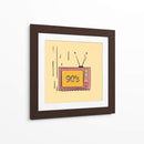 Los años 90 en la tele - Vision Grasp Art | Cuadro decorativo de Canvas Lab