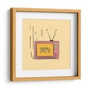 Los años 90 en la tele - Vision Grasp Art | Cuadro decorativo de Canvas Lab