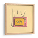 Los años 90 en la tele - Vision Grasp Art | Cuadro decorativo de Canvas Lab