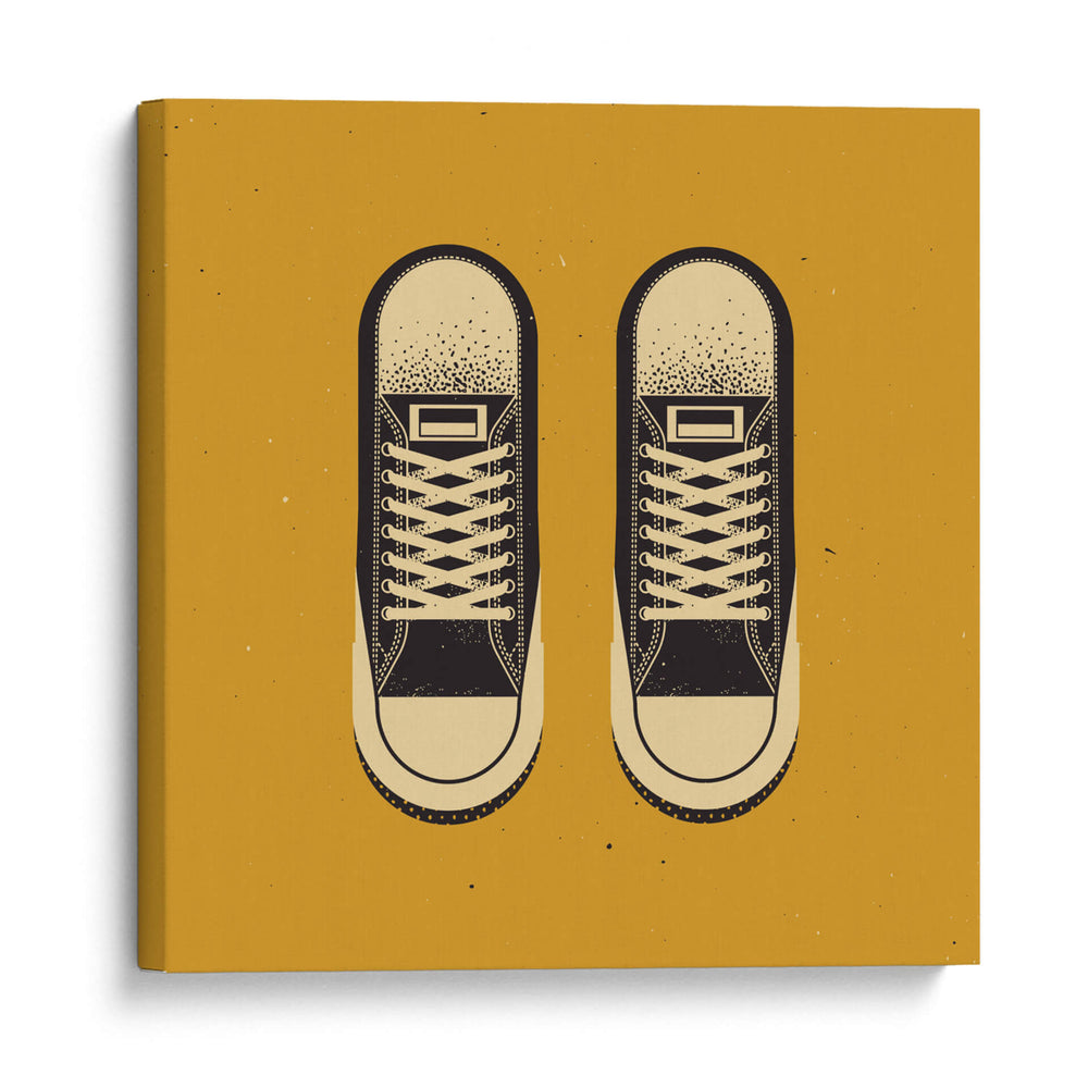 Chucks negros - Vision Grasp Art | Cuadro decorativo de Canvas Lab