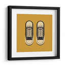 Chucks negros - Vision Grasp Art | Cuadro decorativo de Canvas Lab