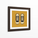 Chucks negros - Vision Grasp Art | Cuadro decorativo de Canvas Lab