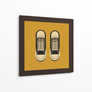 Chucks negros - Vision Grasp Art | Cuadro decorativo de Canvas Lab