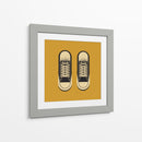 Chucks negros - Vision Grasp Art | Cuadro decorativo de Canvas Lab