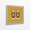 Chucks negros - Vision Grasp Art | Cuadro decorativo de Canvas Lab